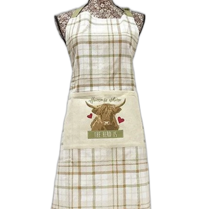 Highland Herd Highland Cow Kitchen Apron